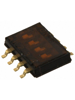 Omron Electronic Components - A6H-4102 - DIL switch SMD 6P, A6H-4102, Omron Electronic Components