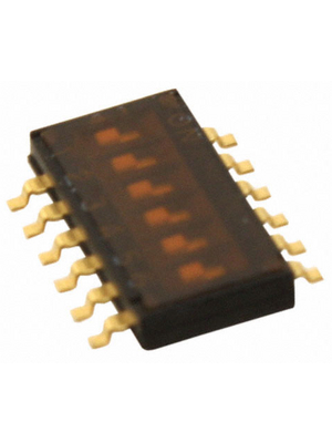 Omron Electronic Components - A6H-6102 - DIL switch SMD 4P, A6H-6102, Omron Electronic Components