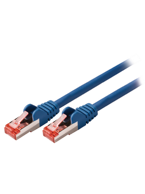 Valueline - VLCP85221L30 - Patch cable CAT6 S/FTP 3.00 m blue, VLCP85221L30, Valueline
