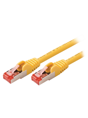 Valueline - VLCP85221Y05 - Patch cable CAT6 S/FTP 0.50 m yellow, VLCP85221Y05, Valueline