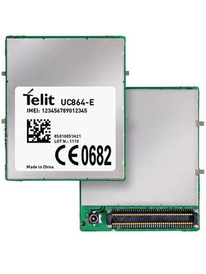 Telit - UC864EUR816T001 - GSM module 850 MHz / 900 MHz / 1800 MHz / 1900 MHz / 2100 MHz, UC864EUR816T001, Telit