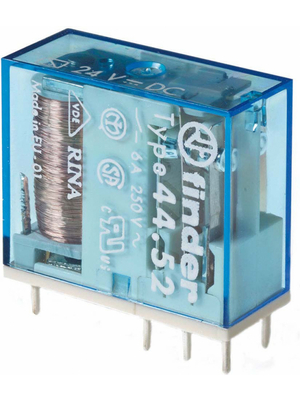 Finder - 44.52.9.012.0000 - PCB power relay 12 VDC, 44.52.9.012.0000, Finder