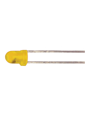 Kingbright - L-36BYD - Flashing LEDs yellow 3 mm (T1), L-36BYD, Kingbright