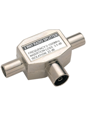 Bandridge - VVP425 - Splitter 2x Coax Male / Coax Female, VVP425, Bandridge