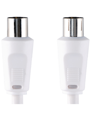 Bandridge - VVL8802 - Coax cable 2.00 m IEC-Plug / IEC-Socket, VVL8802, Bandridge