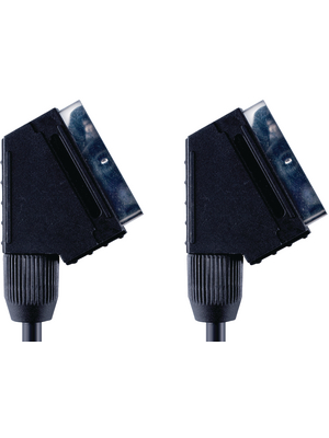Bandridge - VVL7001 - SCART video cable 1.00 m black, VVL7001, Bandridge