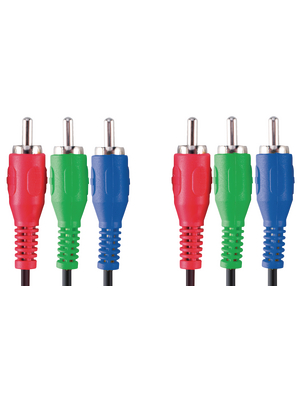 Bandridge - VVL3302 - Component video cable 2.00 m black, VVL3302, Bandridge