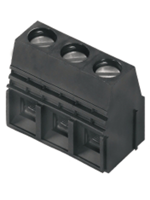 Weidmller - LU 10.16/09/90 4.5SN BK BX - PCB Terminal Block black Pitch 10.16 mm 90 9P, LU 10.16/09/90 4.5SN BK BX, Weidmller