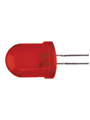 Kingbright - L-816BID - Flashing LEDs red 10 mm (T31/4), L-816BID, Kingbright