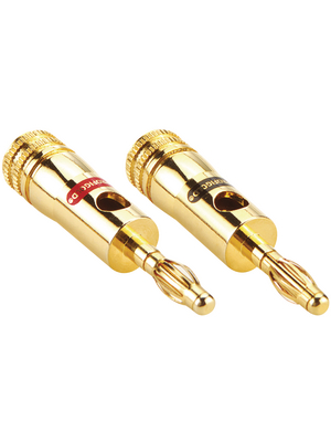 Profigold - PROD700 - High-performance banana plugs Banana male C banana male m - m, PROD700, Profigold
