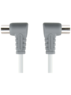 Bandridge - BVL8901 - Coax cable, digital 1.00 m IEC-Plug / IEC-Socket, BVL8901, Bandridge