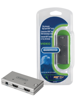 Bandridge - BVB1002 - HDMI Switch, 2-Port, BVB1002, Bandridge