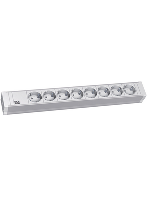 Bachmann - 333.601 - Outlet strip, 8xF (CEE 7/3), 2 m, F (CEE 7/4), 333.601, Bachmann