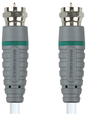 Bandridge - BVL9102 - Antenna cable, Coax 2.00 m F-Plug / F-Plug, BVL9102, Bandridge