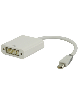 Bandridge - BBM37750W02 - Mini DisplayPort to DVI adapter Mini DisplayPort connector  DVI-D jack m - f, BBM37750W02, Bandridge
