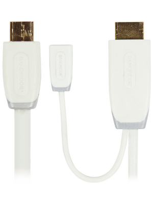 Bandridge - BBM39010W10 - MHL adapter MHL connector  Micro USB-B port and HDMI connector m - f, BBM39010W10, Bandridge