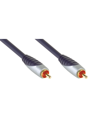 Bandridge - SAL4801 - Digital premium performance audio cable 1.00 m black, SAL4801, Bandridge