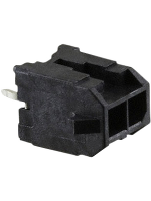 Molex - 43045-0214 - Pin header dual row SMD Pitch3 mm Poles 2 x 1 Micro-Fit, 43045-0214, Molex