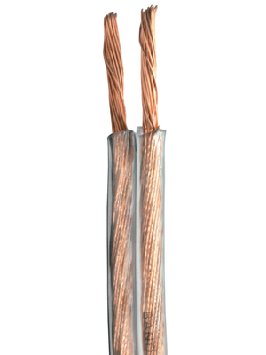 Bandridge - VLP10515 - Audio cable   2 x0.50 mm2 transparent, VLP10515, Bandridge