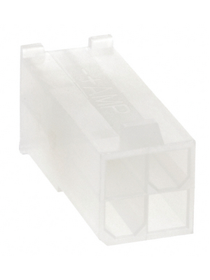 TE Connectivity - 1586000-4 - Male crimp housing Pitch4.2 mm Poles 2 x 2 VAL-U-LOK, 1586000-4, TE Connectivity