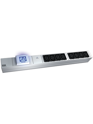Bachmann - 329.214 - Outlet strip, Power Display, 8xC13, 2 m, F (CEE 7/4), 329.214, Bachmann