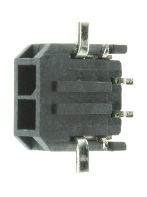 Molex - 43650-0212 - Pin header single row 90 SMD Pitch3 mm Poles 1 x 2 Micro-Fit, 43650-0212, Molex