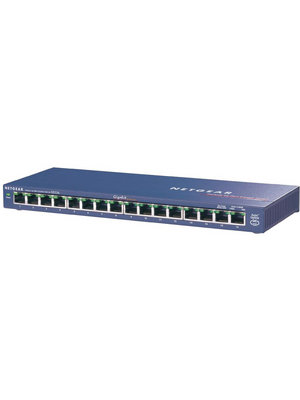 Netgear - GS116GE - Switch 16x 10/100/1000, Desktop, GS116GE, Netgear