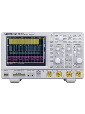 Rohde & Schwarz - HMO1024 +CAL - Oscilloscope 4x100 MHz 2 GS/s, HMO1024 +CAL, Rohde & Schwarz