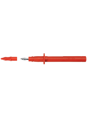 Schtzinger - SPS 2124 NI / RT - Safety Test Probe ? 4 mm red 1000 V, 32 A, CAT II, SPS 2124 NI / RT, Schtzinger