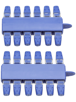 Ideal Industries - VDV II PORTIDENTIFIZIERER - RJ45 identifiers, 24 pcs, VDV II PORTIDENTIFIZIERER, Ideal Industries