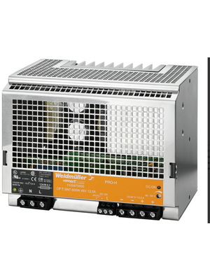 Weidmller - CP T SNT2 600W 24V 25A - Switched-mode power supply / 25 A, CP T SNT2 600W 24V 25A, Weidmller