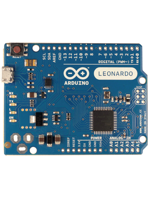 Arduino - LEONARDO - Microcontroller, Leonardo w/o headers, A000052, ATmega32u4, LEONARDO, Arduino