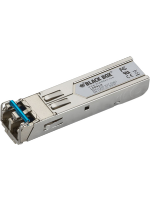 Black Box - LFP414 - SFP Tranceiver, SingleMode, LC, 1250 Mbps, LFP414, Black Box