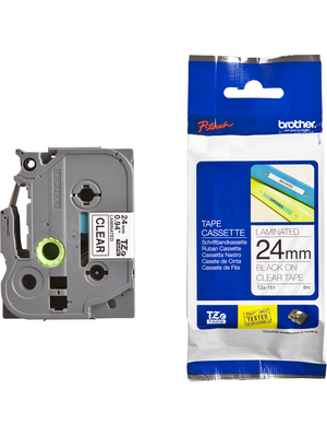 Brother - TZE-242 - Label tape 18 mm red on white, TZE-242, Brother