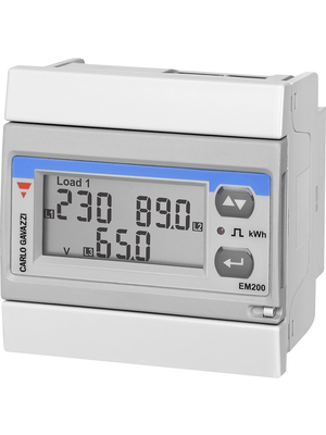 Carlo Gavazzi - EM27072DMV53X2SX - Energy meter 1-/2-/3-phase 40...460 VAC 400 VAC, EM27072DMV53X2SX, Carlo Gavazzi