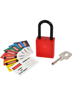 Kasp - K80040 - Nylon Safety Padlock, K80040, Kasp