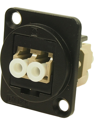 Cliff - CP30214MB - Fiber Optic Connector in XLR Housing, N/A, black, CP30214MB, Cliff