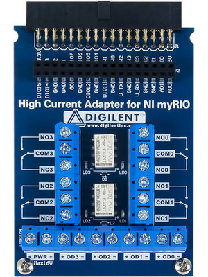 Digilent - 6002-410-012 HIGH CURRENT ADAPTER - Adapter, High Current, 3...16 V, 6002-410-012 HIGH CURRENT ADAPTER, Digilent