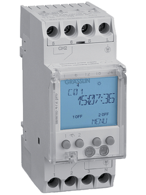 Graesslin - TALENTO 471 PRO - Time clock relay DIN-rail, TALENTO 471 PRO, Gr?sslin