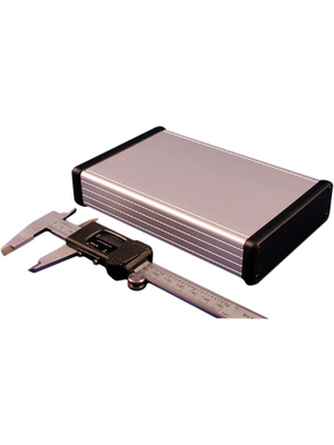 Hammond - 1455L1602 - Metal enclosure, clear, 103 x 160 x 30.5 mm, Aluminium, 1455L1602, Hammond