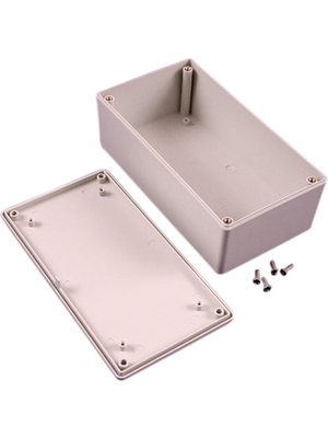 Hammond - 1591XXDGY - Plastic enclosure grey 82 x 47 mm ABS plastic, 1591XXDGY, Hammond