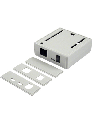 Hammond - 1593HAMARGY - Enclosure for Arduino Leonardo 74 x 75 x 27 mm grey ABS N/A, 1593HAMARGY, Hammond