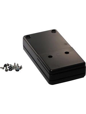 Hammond - RH3001BK - Plastic enclosure 68 x 130 x 25 mm black ABS IP 65 N/A, RH3001BK, Hammond