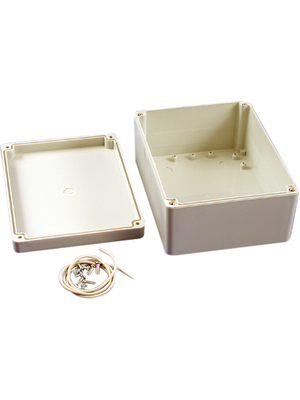 Hammond - RP1240 - Plastic enclosure, white-lightgrey, 125 x 75 mm, Polycarbonate, RP1240, Hammond