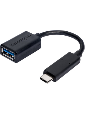 Kensington - K33992WW - CA1000USB-C-to USB-A Adapter, K33992WW, Kensington