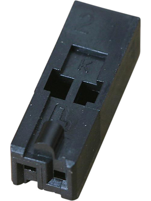 Lumberg Connect GmbH - 3114 02 - Crimp housing Pitch2.5 mm Poles 1 x 2 Minimodul?, 3114 02, Lumberg Connect GmbH