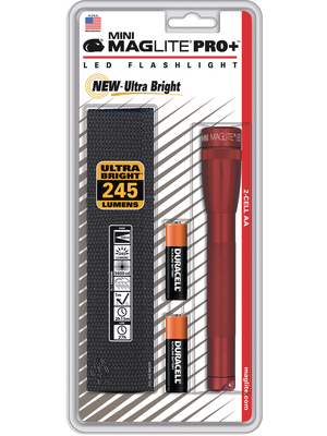 Mag-Lite - MINI MAGLITE PRO+ RED - LED LED torch 245 lm red, MINI MAGLITE PRO+ RED, Mag-Lite