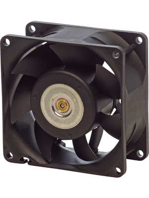Micronel - K8038X12BPLB2-7 - Axial fan 80 x 80 x 38 mm 176.64 m3/h 12 VDC 19.80 W, K8038X12BPLB2-7, Micronel