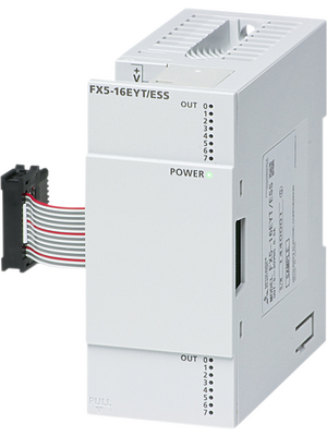 Mitsubishi Electric - FX5-16EYT/ESS - FX5 I/O Module, 16 TO, FX5-16EYT/ESS, Mitsubishi Electric