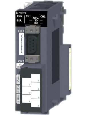 Mitsubishi Electric - LJ71C24 - Serial Communication ModuleRS-232 / RS-422/485 L, LJ71C24, Mitsubishi Electric
